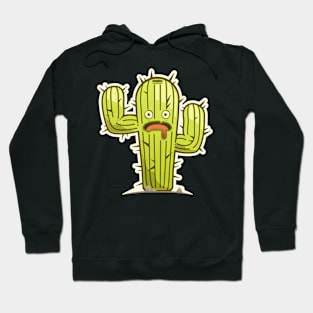 Scared Vector Cactus Hoodie